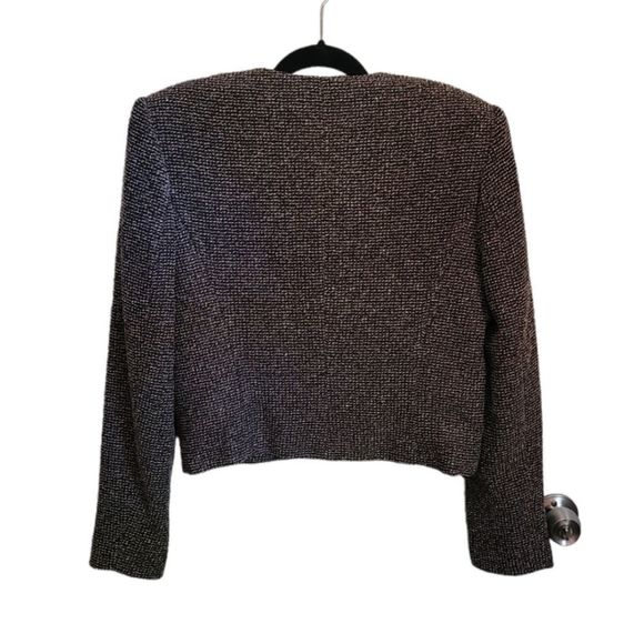 Vintage Brown Blazer Jacket 12 - Picture 7 of 7